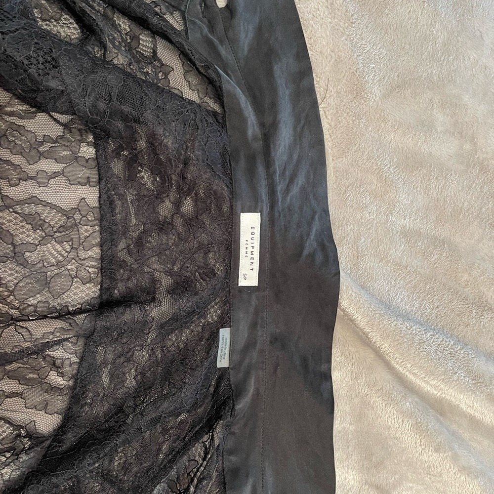 Equipment women oversized lace t shirt - Picture 13 of 13
